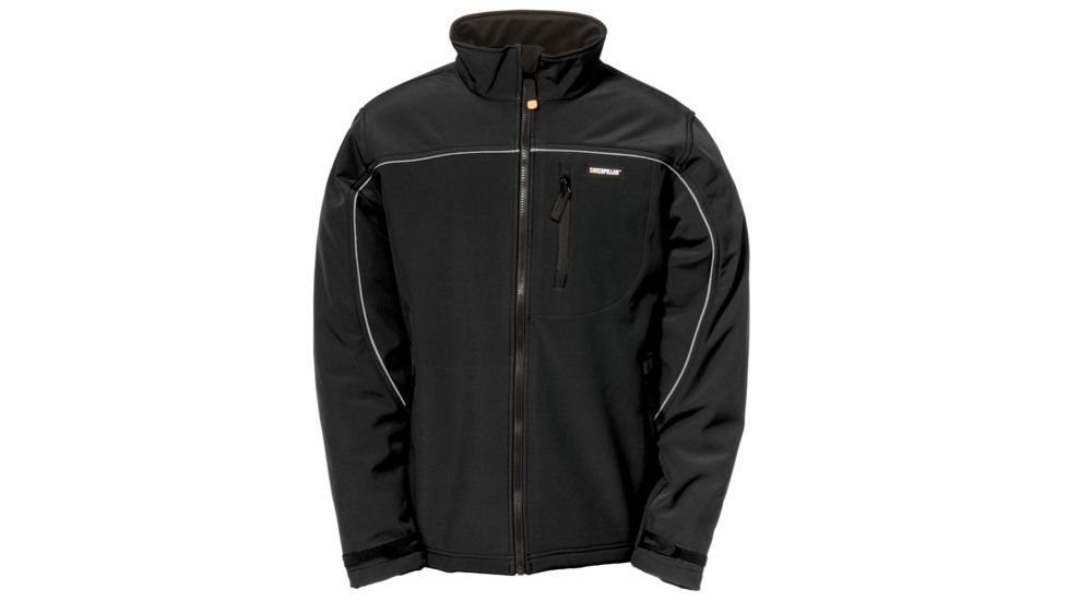 Caterpillar Soft Shell Jacket, Black, Extra Large W11440-016-XL