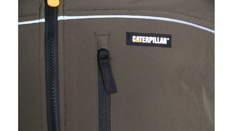 Caterpillar Soft Shell Jacket, Army Moss, Large W11440-10639-L