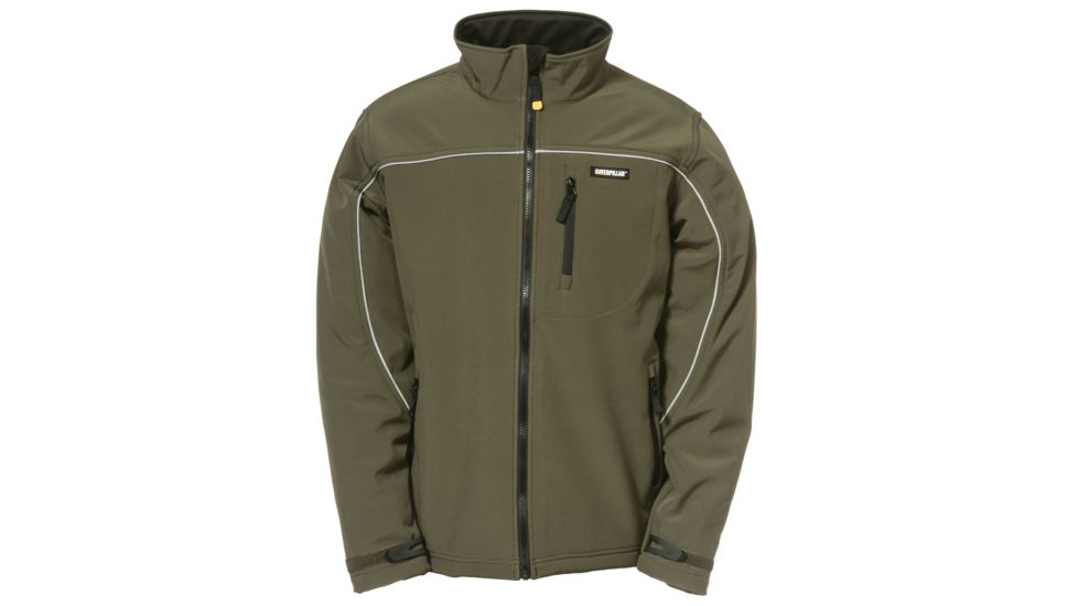 Caterpillar Soft Shell Jacket, Army Moss, Large W11440-10639-L