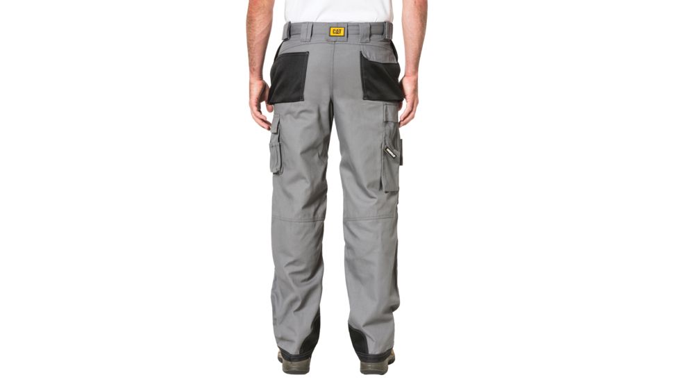 Caterpillar Trademark Work Pant, Grey-Black, 42/32 C172-079-42/32