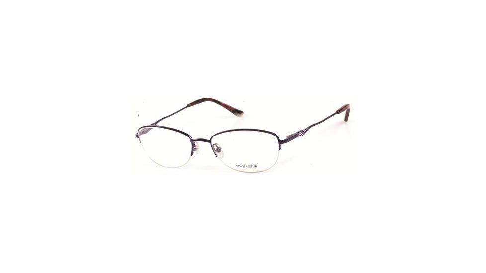 Catherine Deneuve CD0374 Eyeglass Frames - Matte Light Brown Frame Color