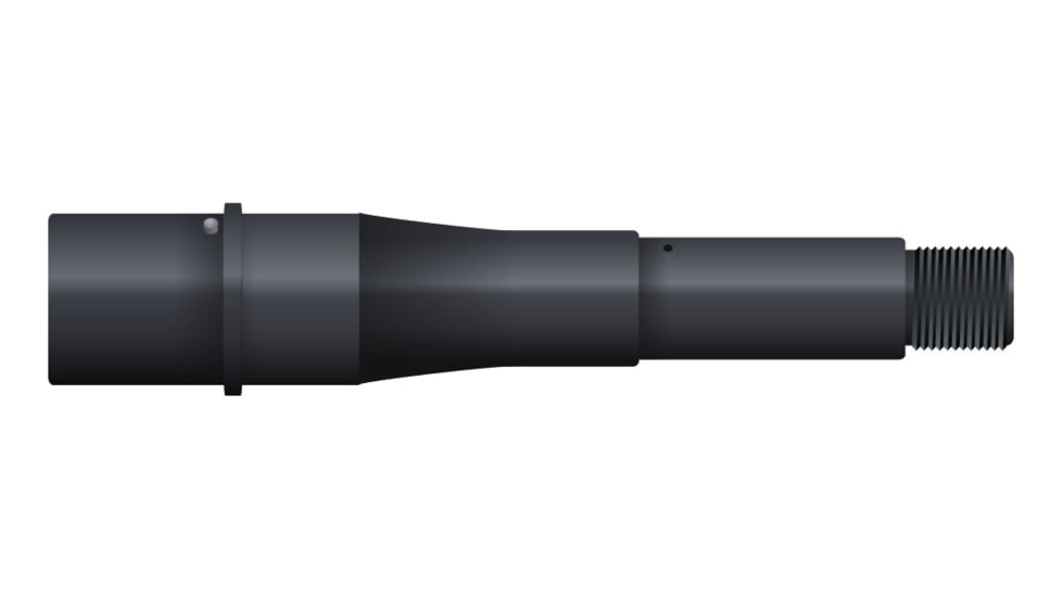 USED CBC Industries 300 AAC Blackout AR-15 Barrel, 5/8x24, 1-7, Micro, 5in, Black Nitride, 110-151, EDEMO1