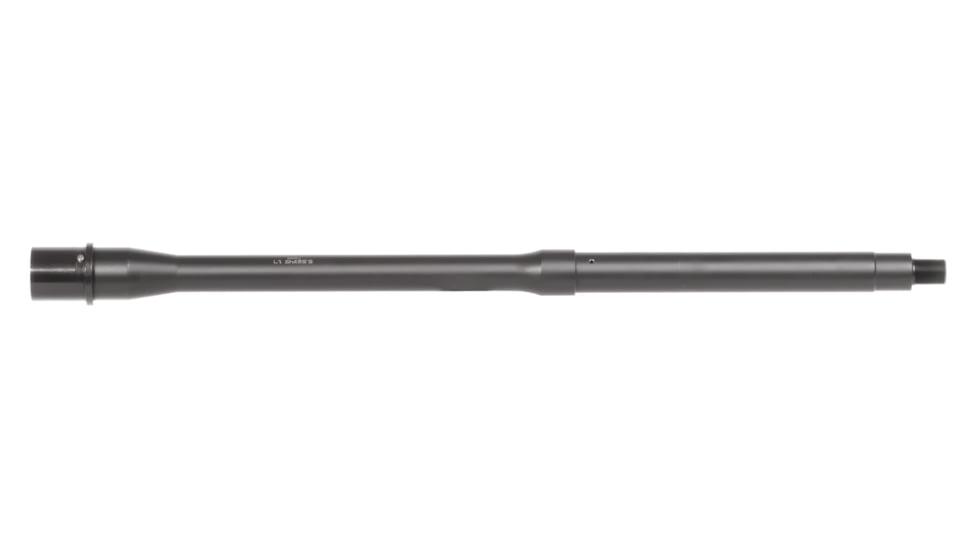 CBC Industries 5.56 NATO AR-15 SOCOM Barrel, 1/2x28, 1-7, Mid Length, 16in, Black Nitride, 110-200