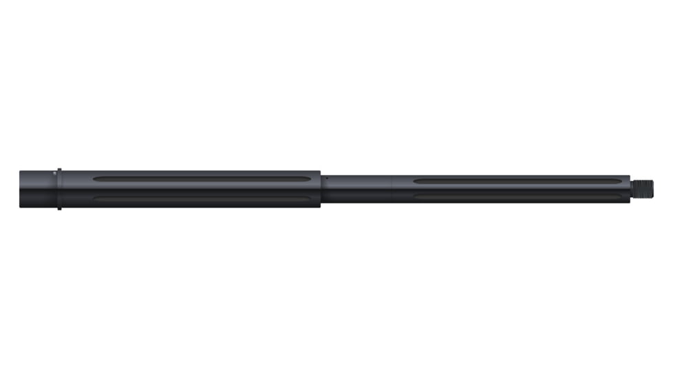 CBC Industries 5.56 NATO AR-15 Straight Flute Barrel, 1/2x28, 1-8, Carbine Length, 16in, Black Nitride, 110-215