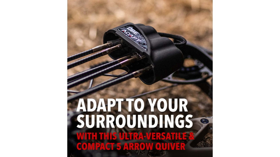 CBE Adapt Quiver, 5 Arrow, Black, CBE-AC-AD