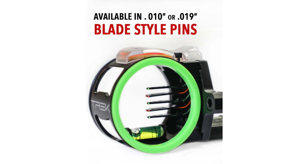 CBE Trek Pro Sight, .010in Fiber, Right Hand, 1 Pin, CBE-TKP-1-RH-10