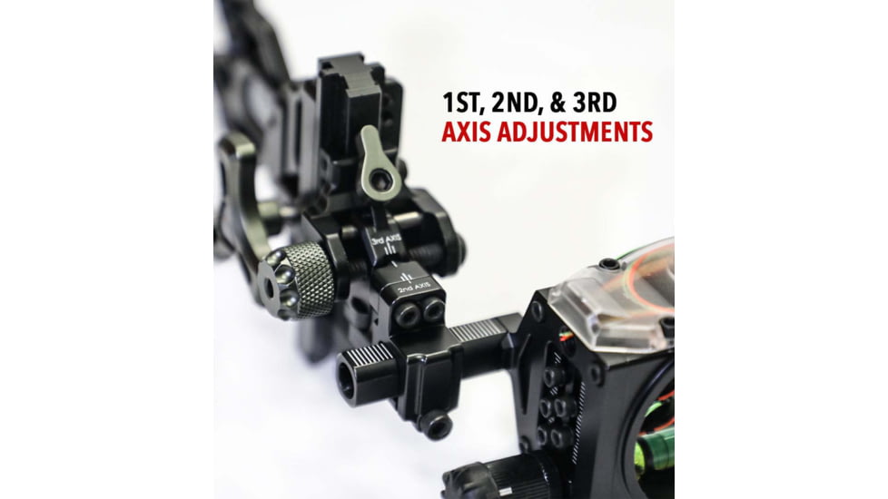 CBE Trek Pro Sight, .010in Fiber, Right Hand, 1 Pin, Black, CBE-TKP-1-RH-10