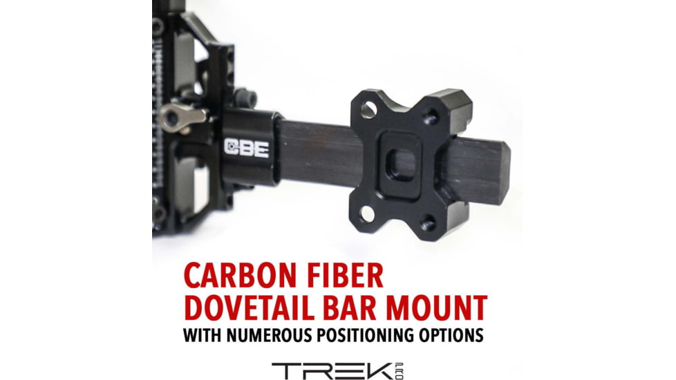 CBE Trek Pro Sight, .010in Fiber, Right Hand, 1 Pin, CBE-TKP-1-RH-10