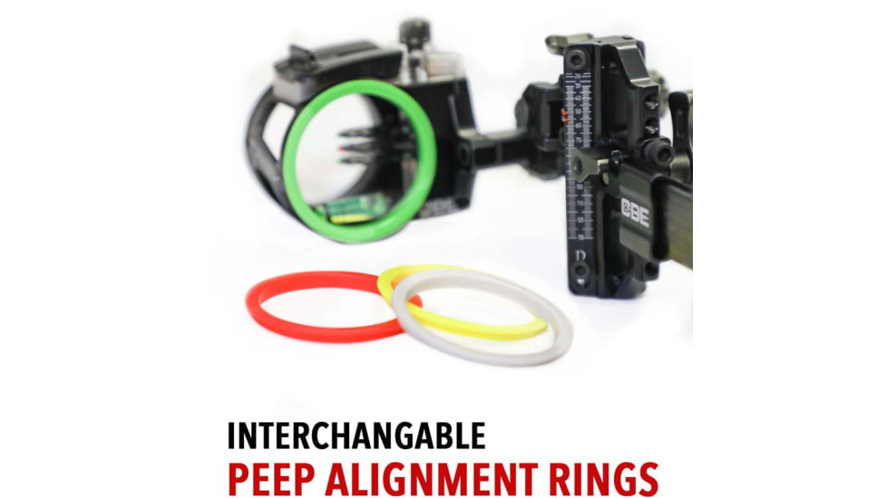 CBE Trek Pro Sight, .010in Fiber, Right Hand, 1 Pin, CBE-TKP-1-RH-10