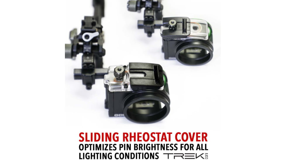 CBE Trek Pro Sight, .010in Fiber, Right Hand, 1 Pin, CBE-TKP-1-RH-10