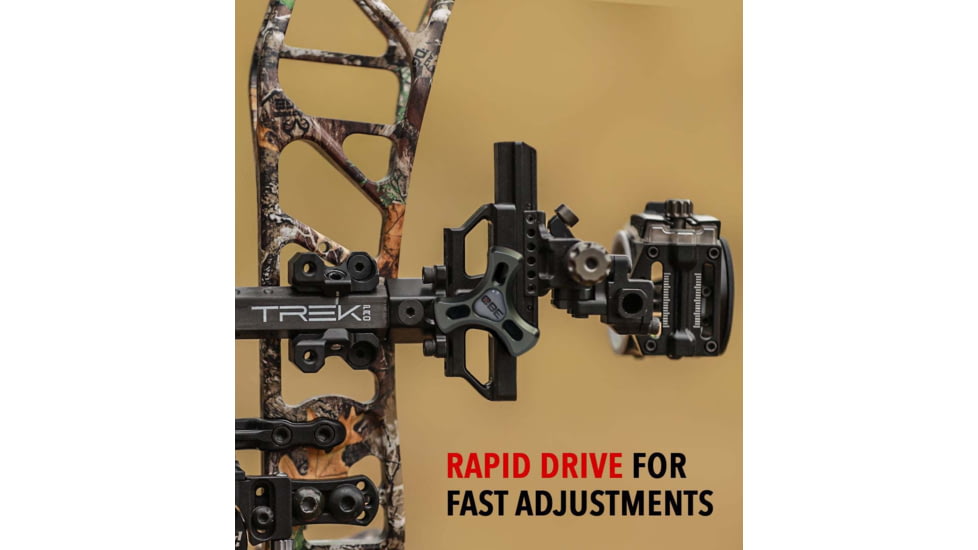 CBE Trek Pro Sight, .010in Fiber, Right Hand, 1 Pin, CBE-TKP-1-RH-10