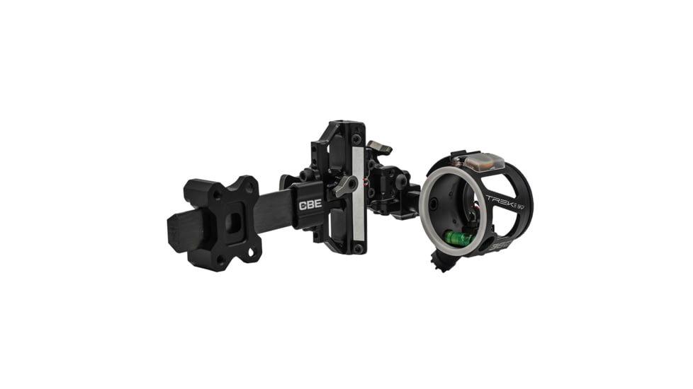 CBE Trek Pro Vertical Pin Sight, .019in, Left Hand, 3 Pin, Black, CBE-TKP-VP-3-LH-19