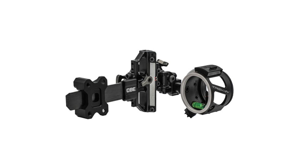 CBE Trek Pro Vertical Pin Sight, .019in, Left Hand, 2 Pin, Black, CBE-TKP-VP-2-LH-19
