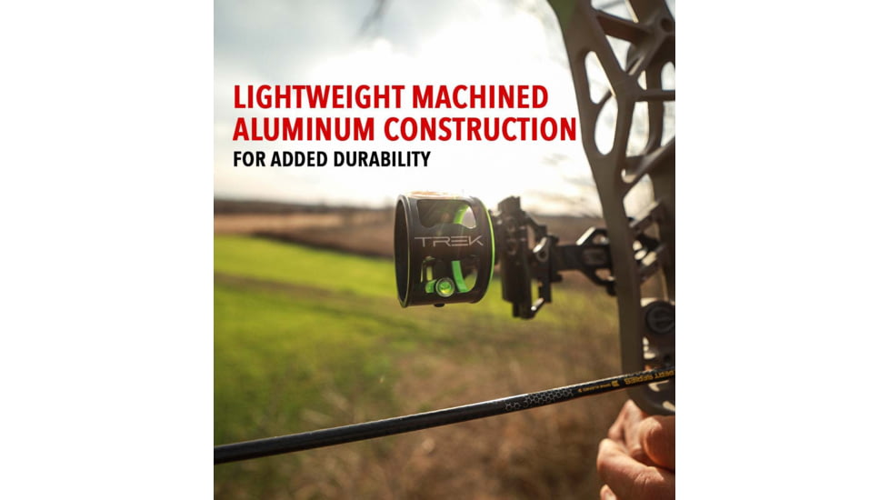 CBE Trek Sight, .019in Fiber, Left Hand, 5 Pin, CBE-TKS-5-LH-19