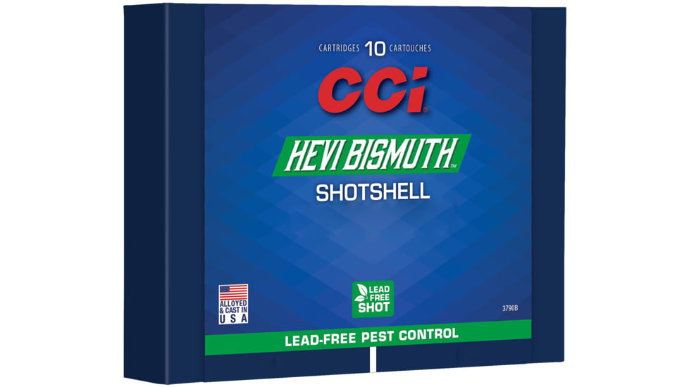 CCI Ammunition HEVI-Bismuth .45 Auto 115 Grain Bismuth Shotshell Aluminum Pistol Ammo, 10 Rounds, 3745B