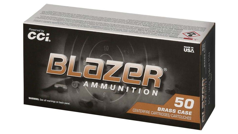 CCI 5337 Blazer 357Mag 158gr Full Metal Jacket 50/Box