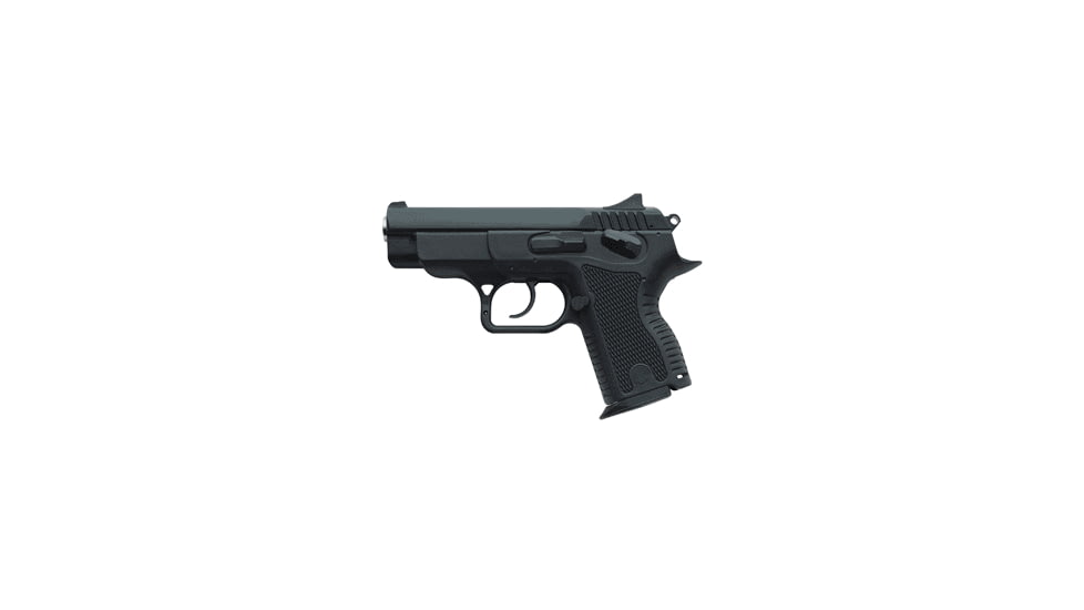 Charles Daly DDA-10-40 Pistol, .40 S&amp;W, 3.625 in barrel, black polymer frame, integrated polymer grip, recoil operated semi-automatic, double-action, frame mounted thumb safety, fixed low profile front and rear, 10 round magazine, CD-DDA-10-40-FRRMPG