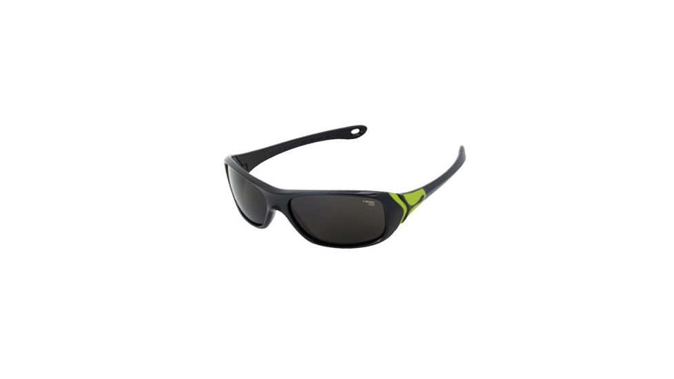 Cebe Captain Sunglass Black/Green Frame, Grey Lens CBCAP2