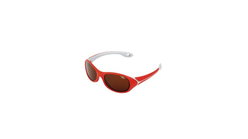 Cebe Flipper Sunglass Red/Silver Frame, Melanine Lens CBFLIP1