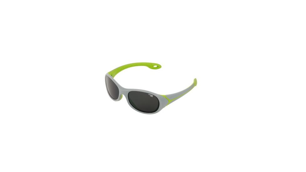Cebe Flipper Sunglass Titanium/Green Frame, Grey Lens CBFLIP5