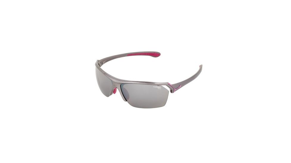 Cebe Wild Sunglass Metallic Grey Frame, Grey Blue/Yellow/Clear Lens CBWILD2