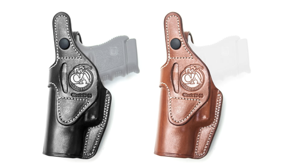 Cebeci Arms 1911 and All Clones Leather IWB Holster, Black, Tan