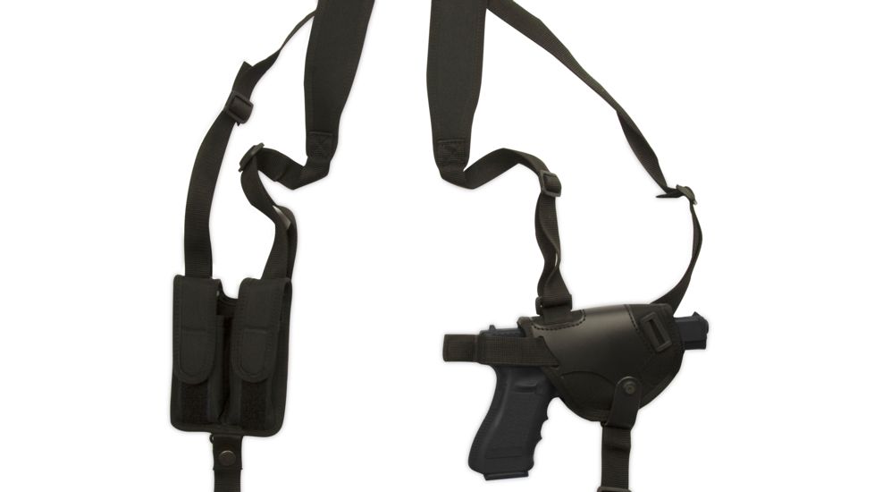 Cebeci Arms Nylon Horiz. Shoulder Holster LML for One Size Fits Most Semi-Autos, Black, Ambidextrous 10283AB01