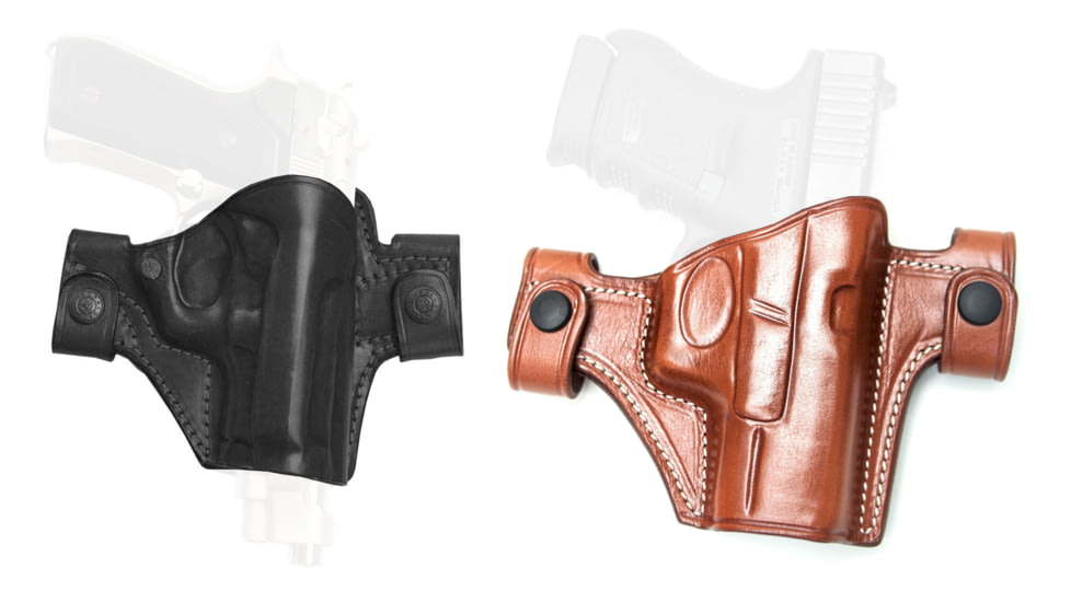Cebeci Arms Beretta Leather Snap Holster 20832, Black, Tan