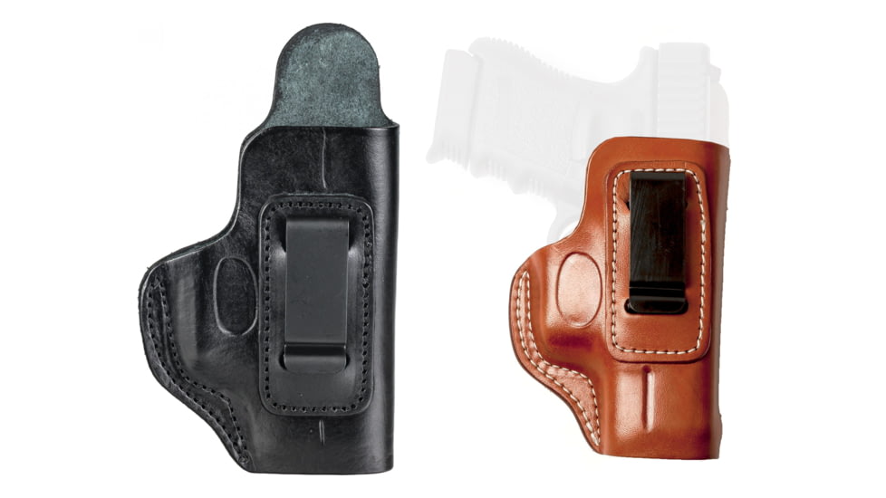 Cebeci Arms FNH Leather IWB Comfort Tab Holster 20797, Black, Tan