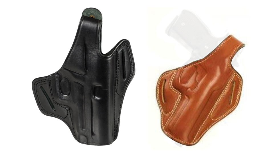 Cebeci Arms Glock Leather Pancake Holster 20900, Black, Tan