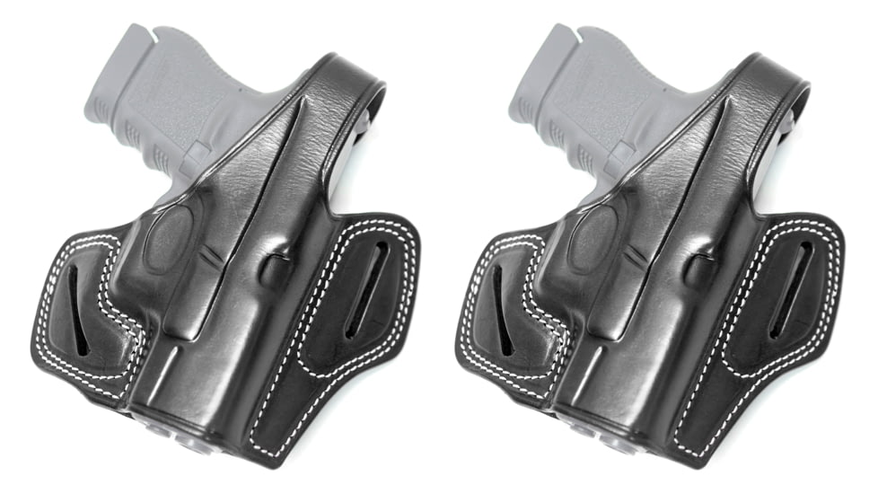 Cebeci Arms Kimber Leather Pancake Holster 20900, Black, Tan