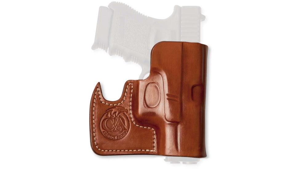 Cebeci Arms Leather Front Pocket Holsters, Colt King Cobra, Left, Tan, 20442LT18