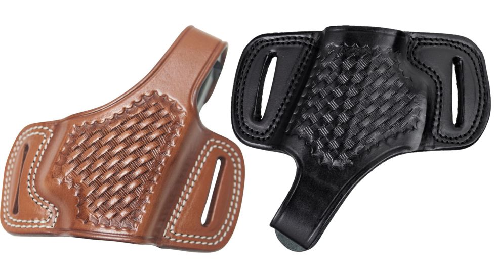 Cebeci Arms Leather Half Pancake Holster Basketweave 20955