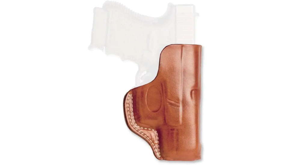 Cebeci Arms Leather On the Waist OWB Holsters, Glock 26, 27, Left, Tan, 20937LT22