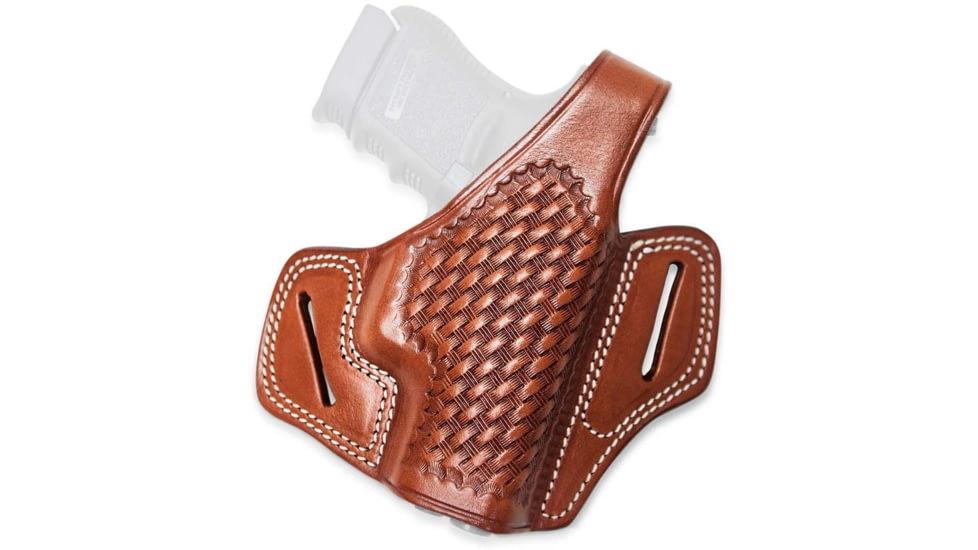 Cebeci Arms Leather Pancake Basketweave Holsters, Canik TP9, Right, Tan, 20948RT84