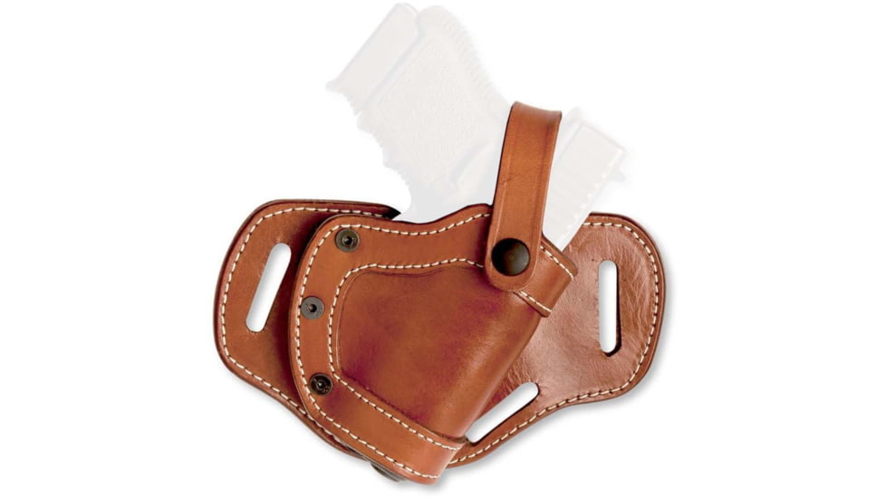 Cebeci Arms Leather Tri-Slot Holster, Universal, Right Hand, Tan, 20650RT01