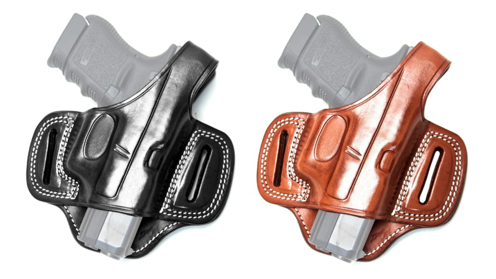 Cebeci Arms Smith &amp; Wesson Pancake Holster Open Muzzle 20917, Black, Tan