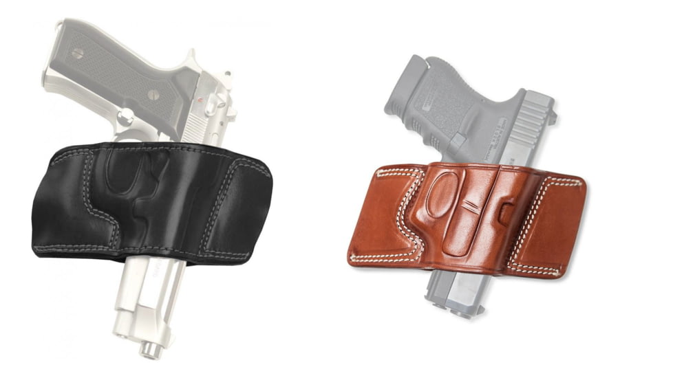 Cebeci Arms S&amp;W Leather Bikini Holster 20863, Black, Tan