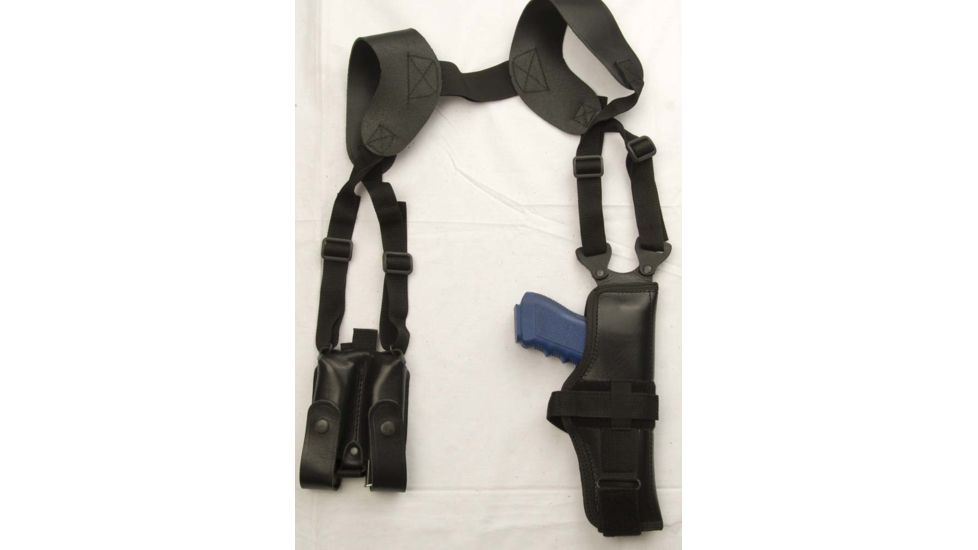 Cebeci Arms TMC Med-Large Semi-Autos Nylon Vertical Shoulder Unisex Holster, Black, Left 10368LB01