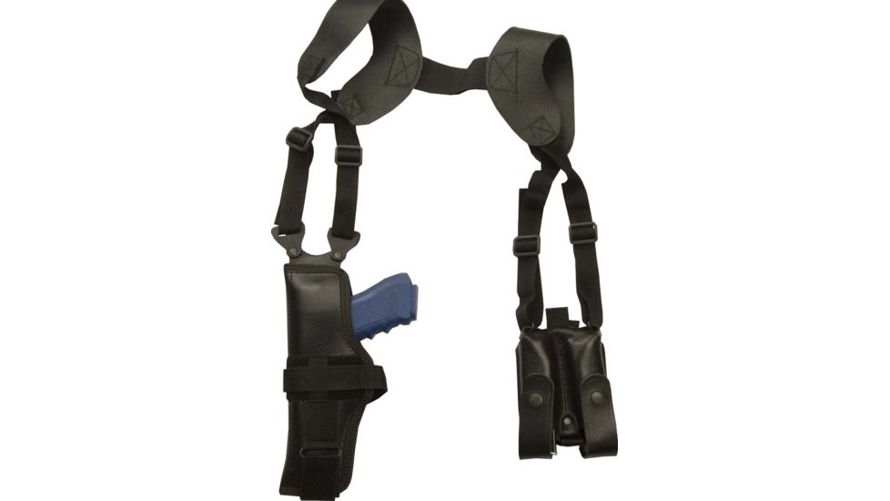 Cebeci Arms TMC Med-Large Semi-Autos Nylon Vertical Shoulder Unisex Holster, Black, Right 10368RB01