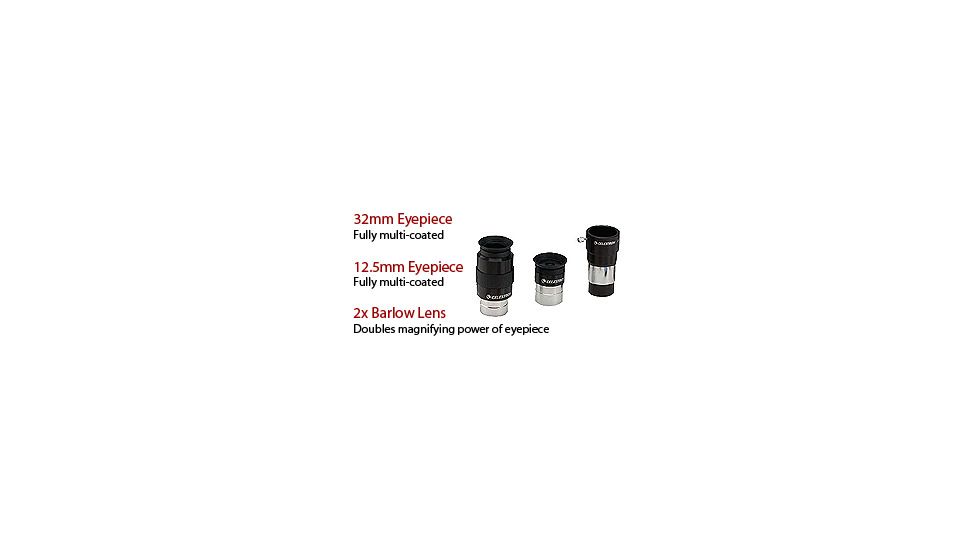Eyepieces and Barlow Lens