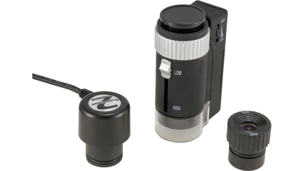 Celestron Handheld Digital &amp; Optical Microscope 44306