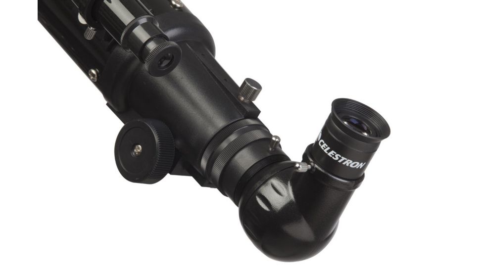 Celestron 60mm PowerSeeker Astronomical Telescope, w/ PowerSeeker Accessory Kit and Sky Maps Chart Reference Guide, 21041-KIT1