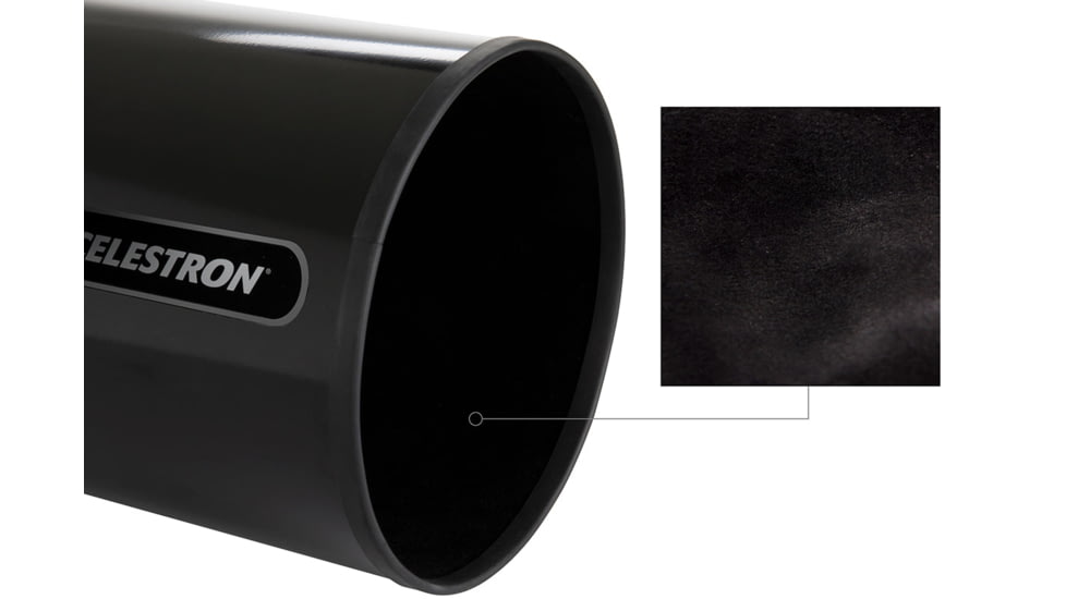 Celestron Aluminum Dew Shield And Cap, 6in, Black, 94020