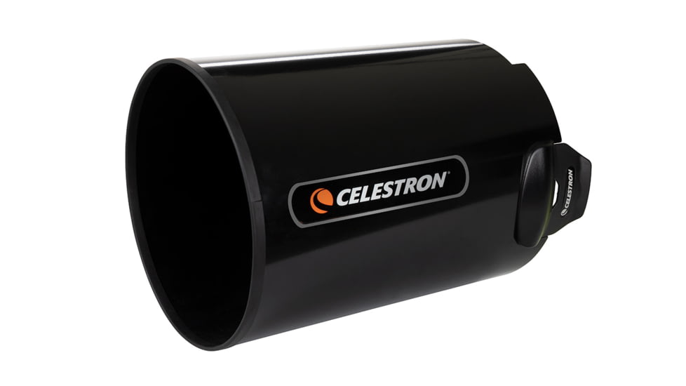 Celestron Aluminum Dew Shield And Cap, 8in, Black, 94021