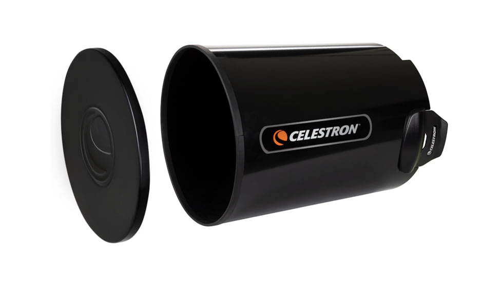 Celestron Aluminum Dew Shield And Cap, 8in, Black, 94021