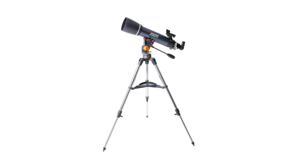 Celestron AstroMaster 102AZ Telescope, 4in, f/6.5, 241x, 8.75in Tube 22065