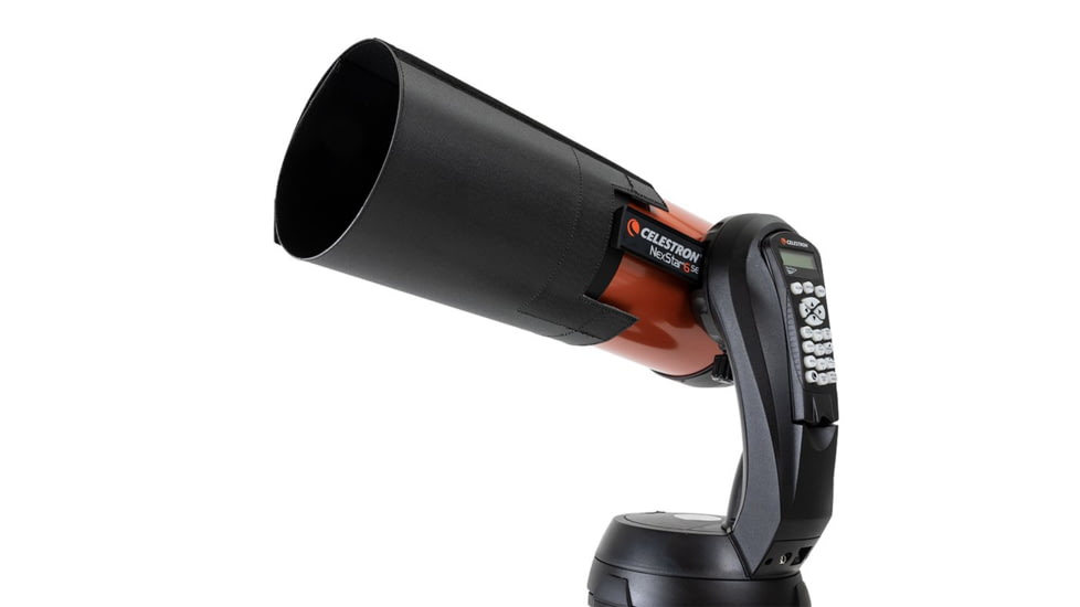 Celestron C6 - C8 Deluxe Flexible Dew Shield, Black, 94018