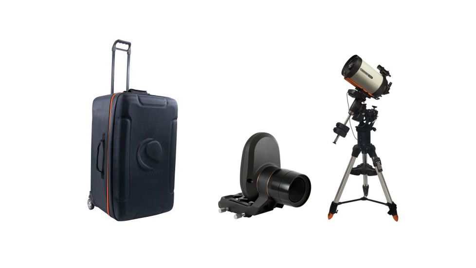 Celestron CGE Pro 1100 HD Computerized Telescope 11093 w/ NexStar 8in Telescope Carrying Case 94004 and StarSense Accessory 94005