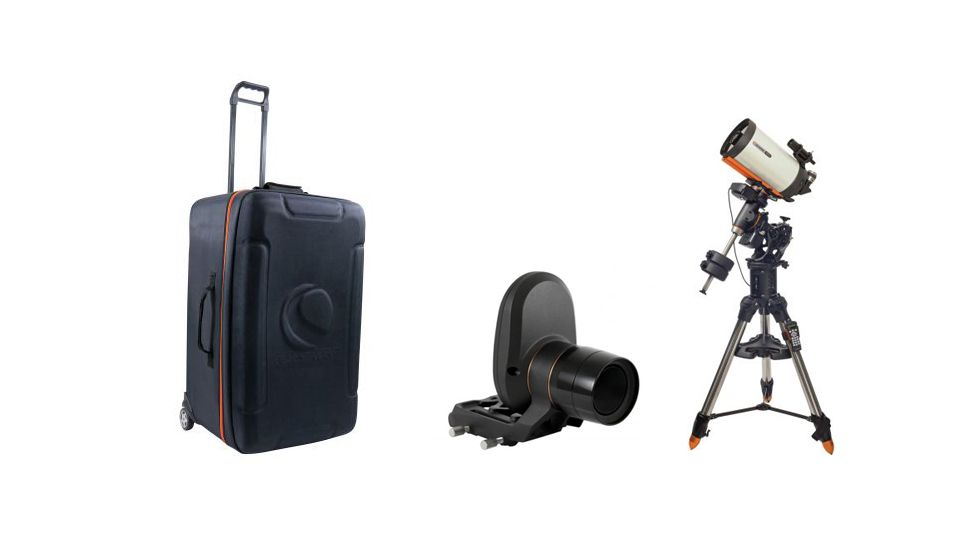 Celestron CGE Pro 925 HD Computerized Telescope 11092 w/ NexStar 8in Telescope Carrying Case 94004 and StarSense Accessory 94005